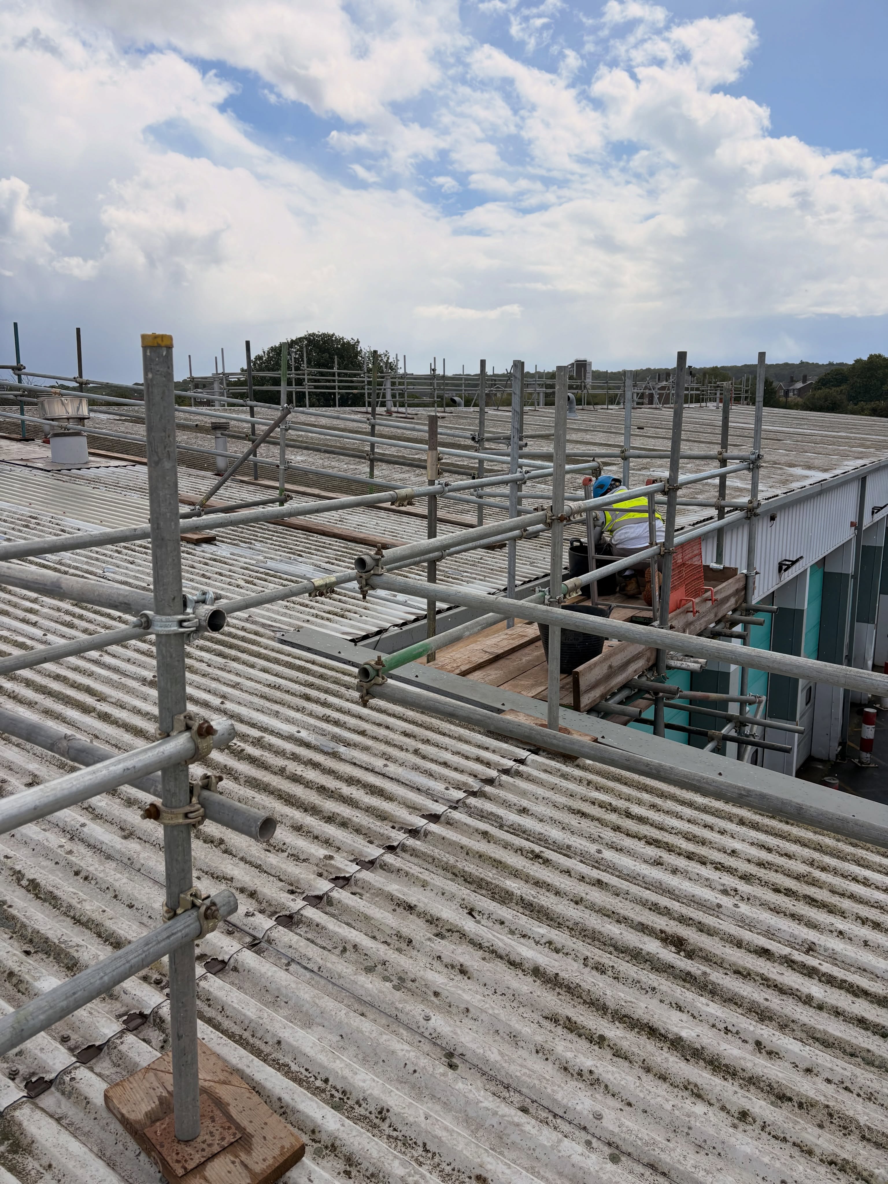 Temporary roofs